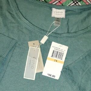 Cupio Curvy Short Sleeve Shirt 2x